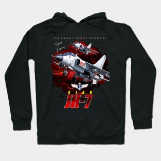 Xian JH7 People's Liberation Army China Fighter Bomber Aircraft Hoodie